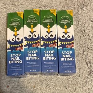 Stop Nail Biting Organic Bitter Oil for Kids - Blue